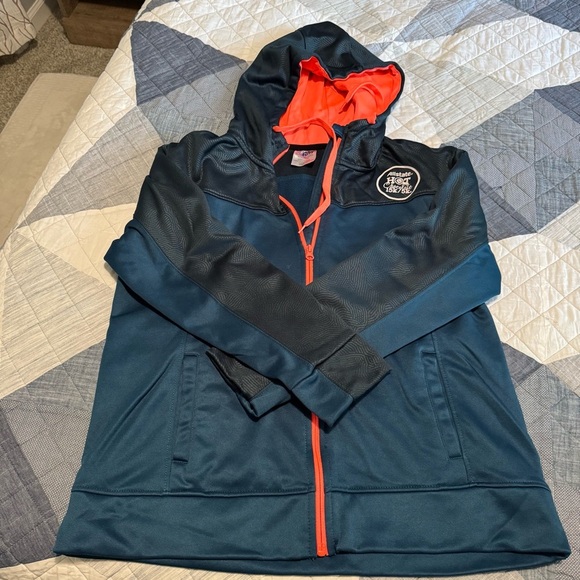 Bundle Allstate Hot Chocolate Hoodies - Gray, Burgundy, and Blue.Size XL(2) L(1) - Picture 2 of 10